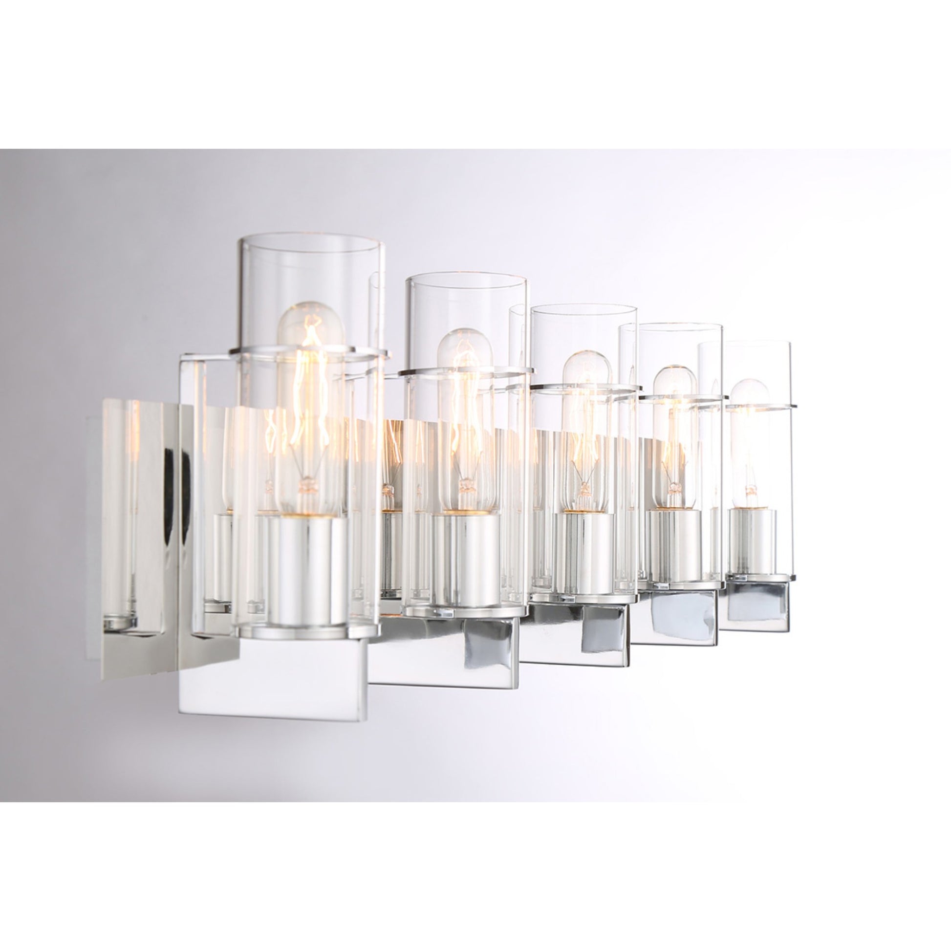 Pista 4-Light 26" Vanity, Chrome Finish - Bees Lighting