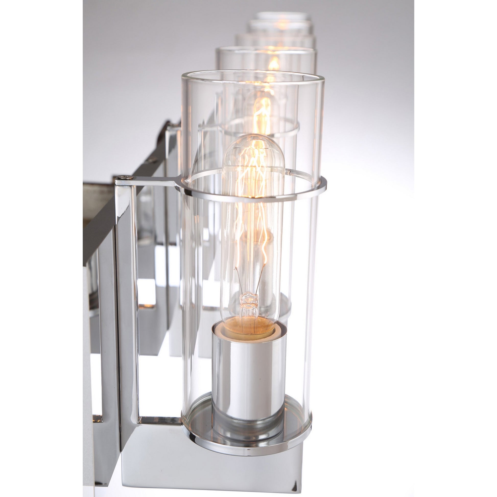Pista 4-Light 26" Vanity, Chrome Finish - Bees Lighting
