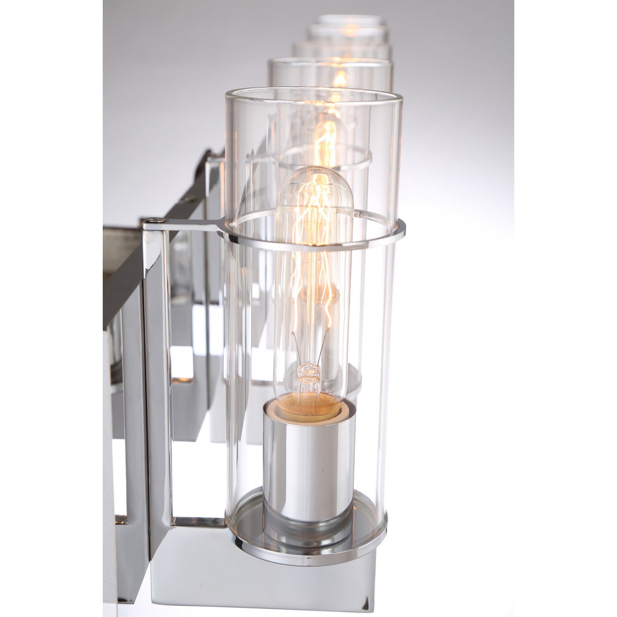 Pista 4-Light 26" Vanity, Chrome Finish - Bees Lighting