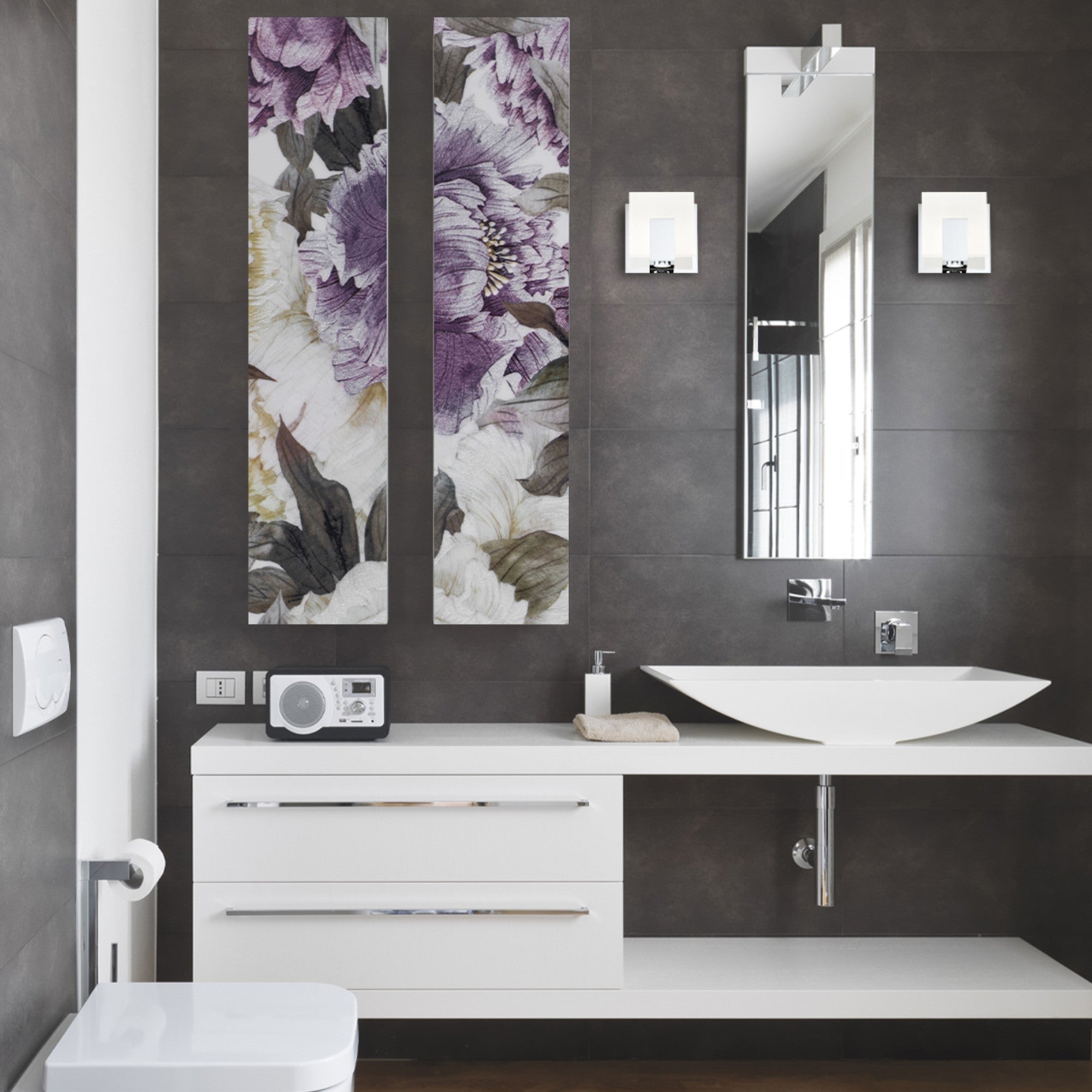 Canmore 5" LED Wall Sconce, Chrome Finish - Bees Lighting