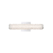 Sassi 18" LED Vanity, Chrome Finish with Crystals - Bees Lighting