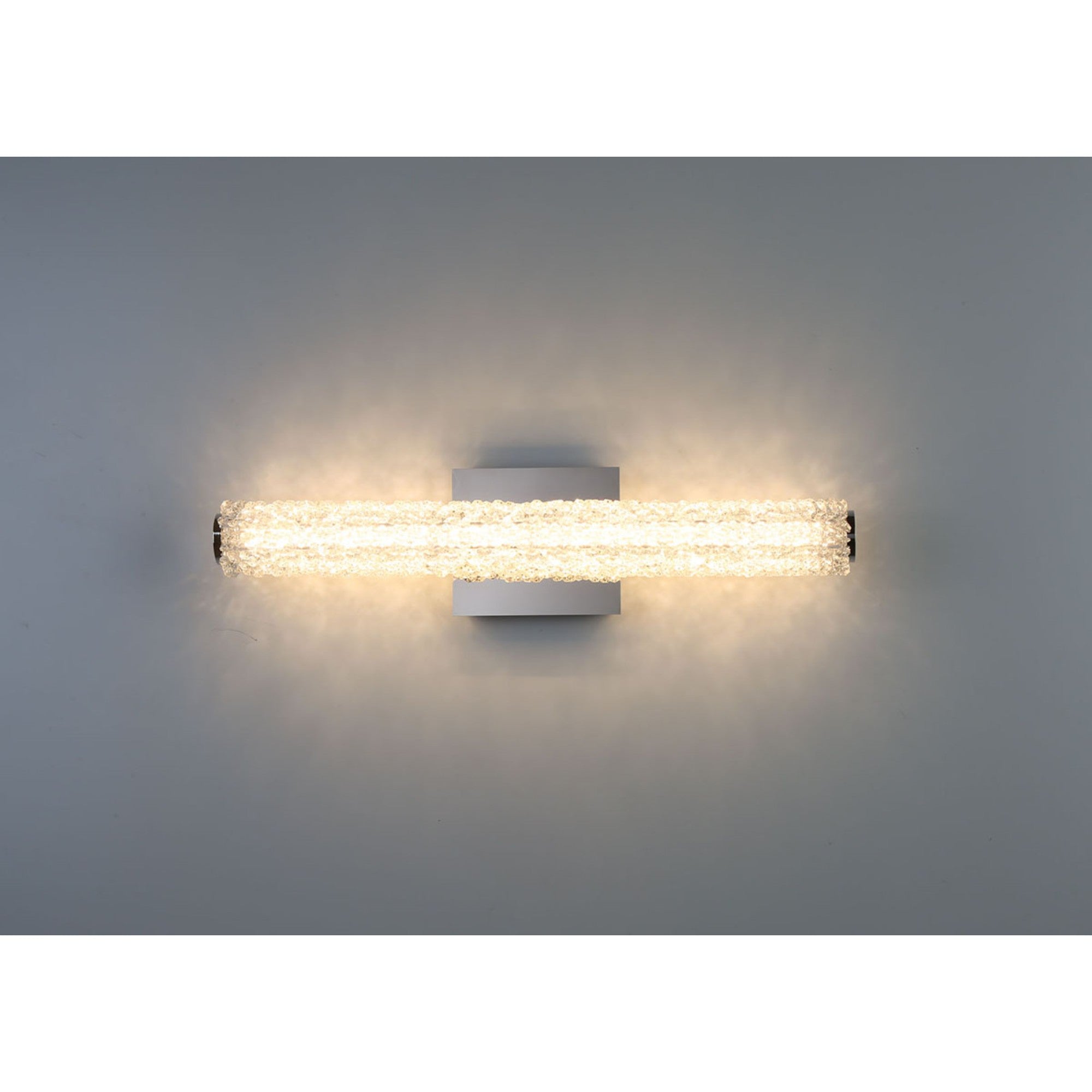 Sassi 36" LED Vanity, Chrome Finish with Crystals - Bees Lighting