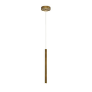 Navada 16" LED Pendant, Brushed Brass Finish - Bees Lighting