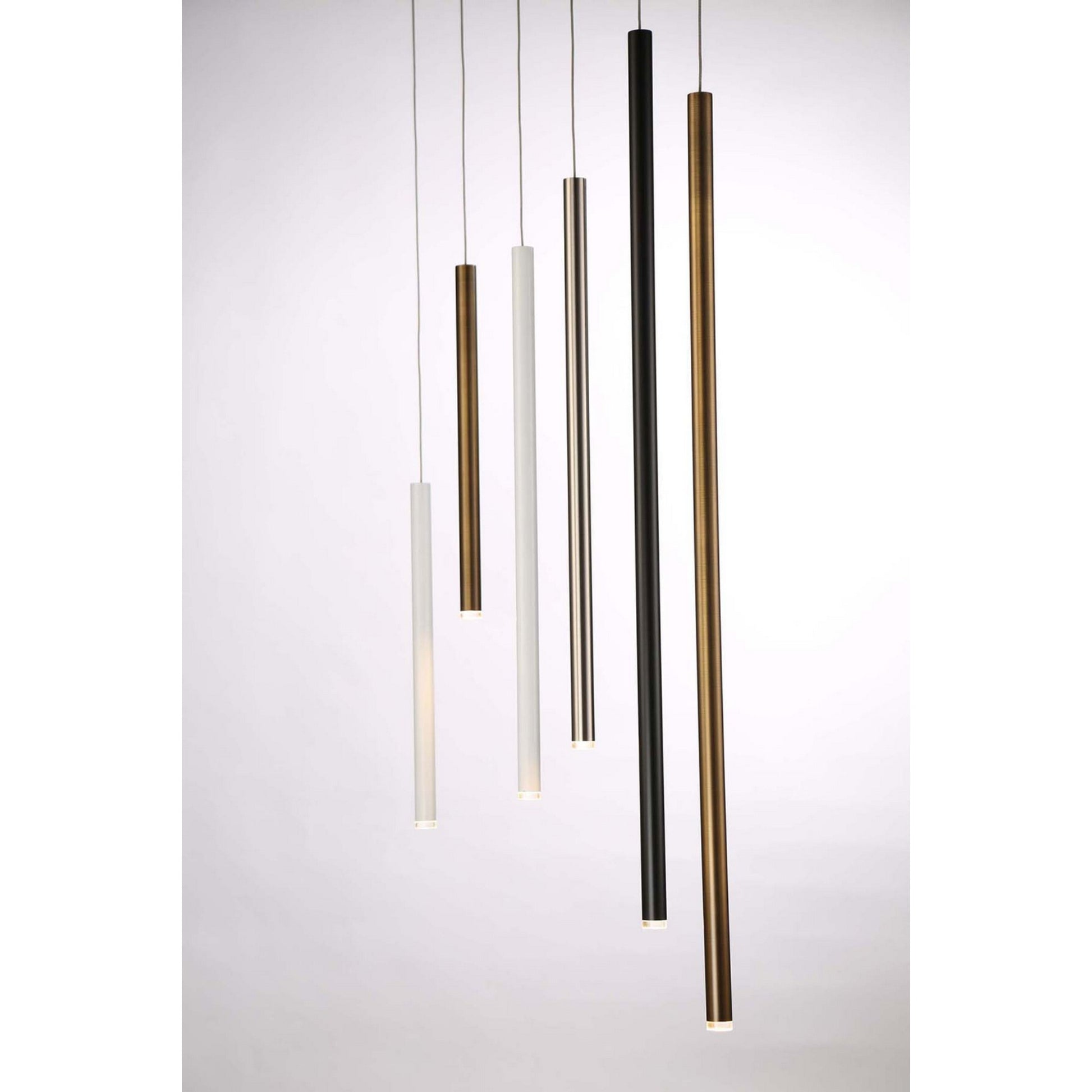Navada 24" LED Pendant, Black Finish - Bees Lighting