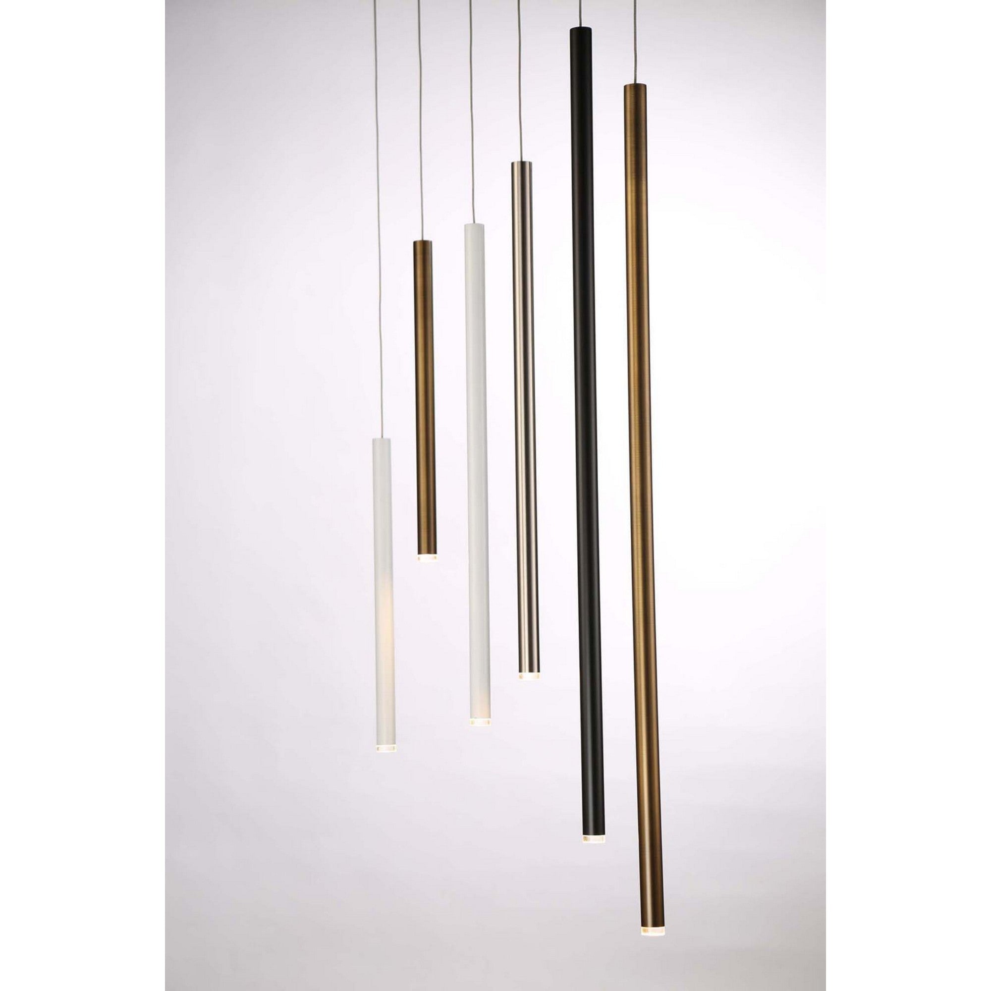Navada 24" LED Pendant, Black Finish - Bees Lighting