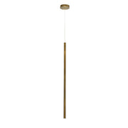 Navada 36" LED Pendant, Brushed Brass Finish - Bees Lighting
