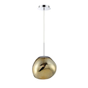Bankwell 13" Pendant, Gold Finish - Bees Lighting