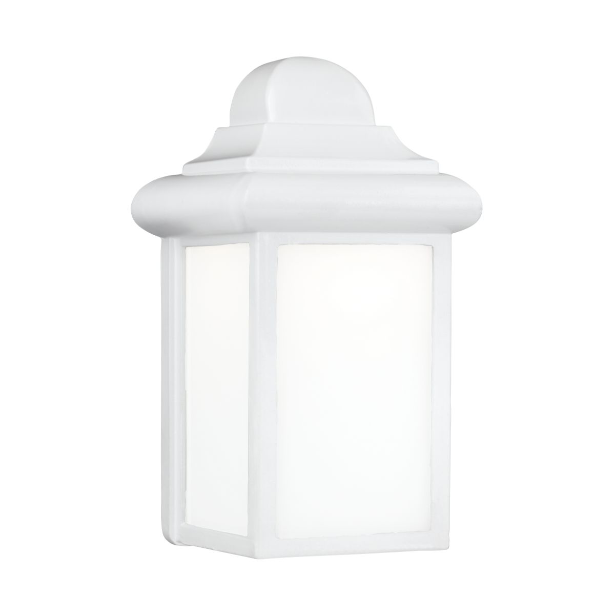 Mullberry Hill 9 In. Outdoor Wall Light Smooth White
