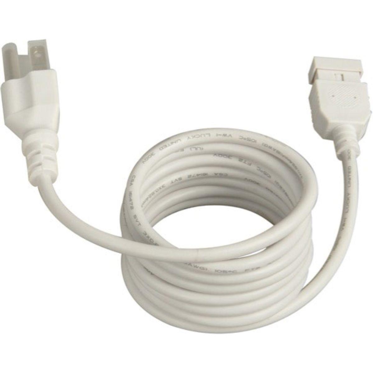 CounterMax 72in. Power Cord, White - Bees Lighting