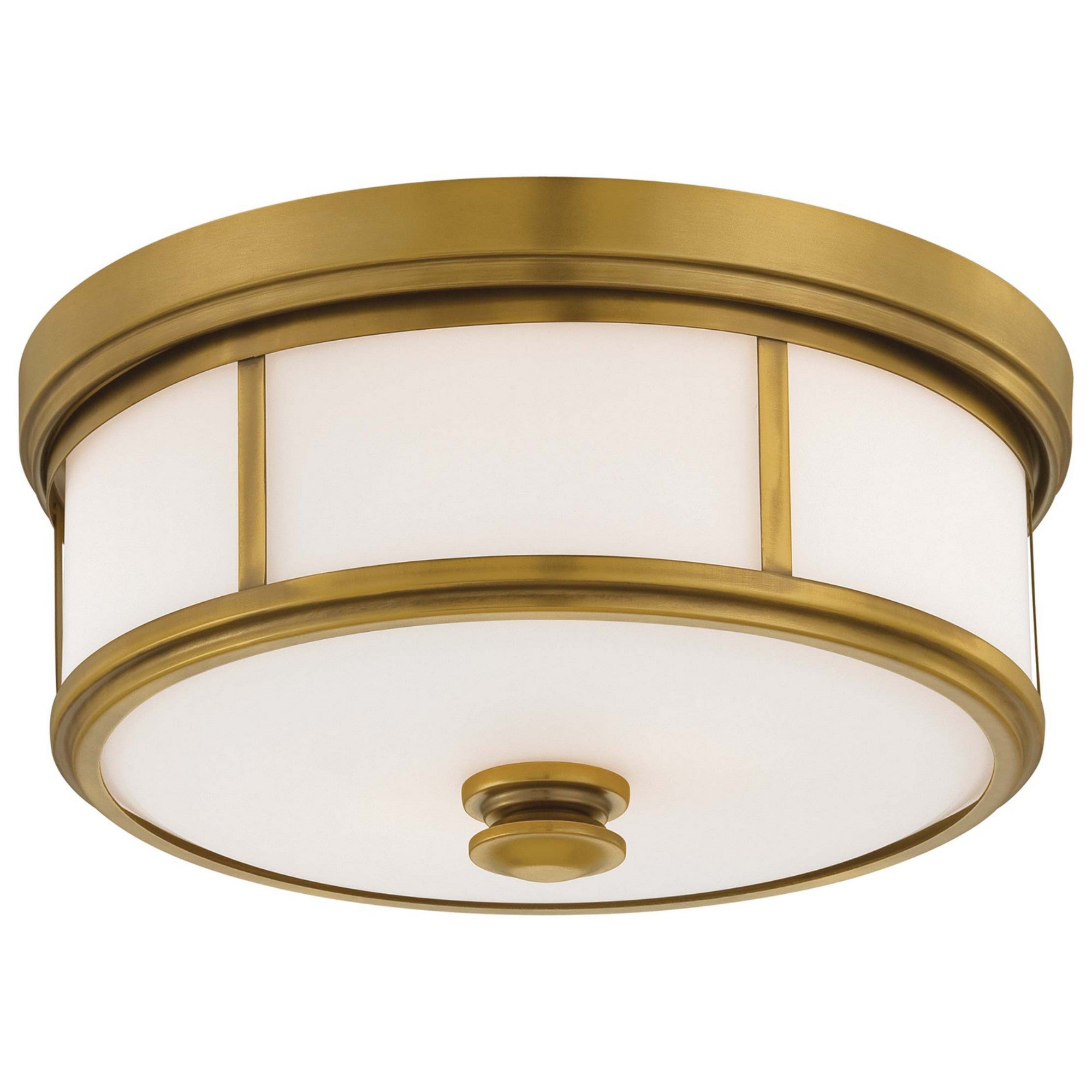 Harbour Point 16" 3-Light Flush Mount, Liberty Gold Finish - Bees Lighting