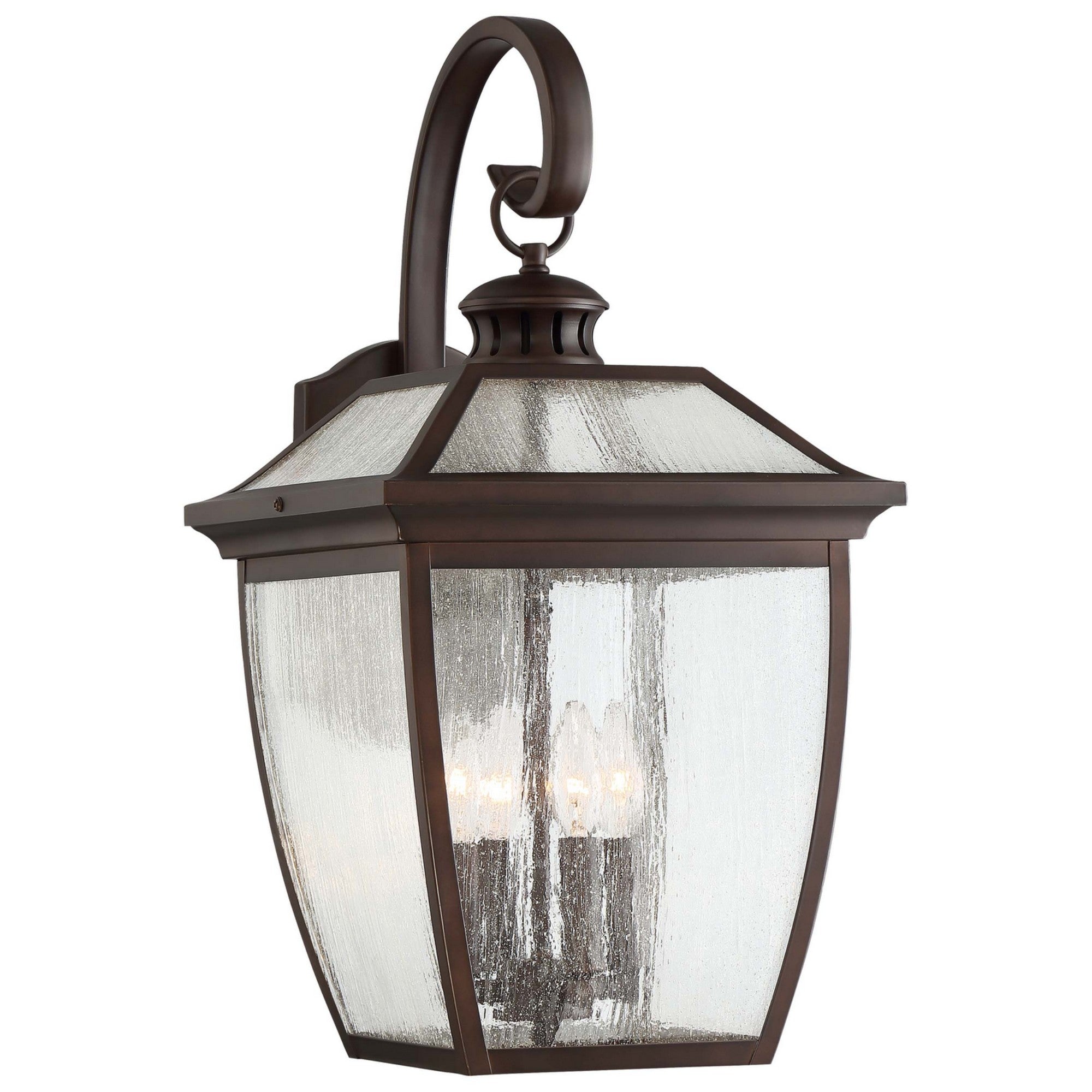 Sunnybrook 23" 4-Light Outdoor Wall Sconce, Alder Bronze Finish - Bees Lighting