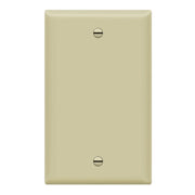 1-Gang Blank Wall Plate, Ivory - Bees Lighting