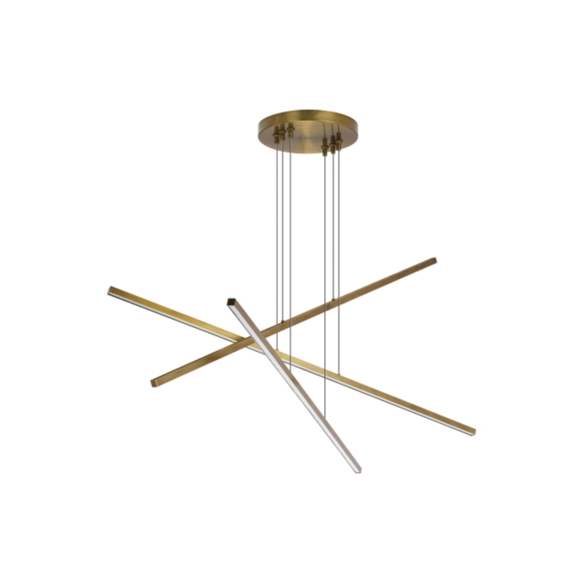 Essence Trio Linear Chandelier - Bees Lighting