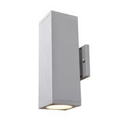 Bayside 12" LED Outdoor Wall Sconce, Satin Finish - Bees Lighting