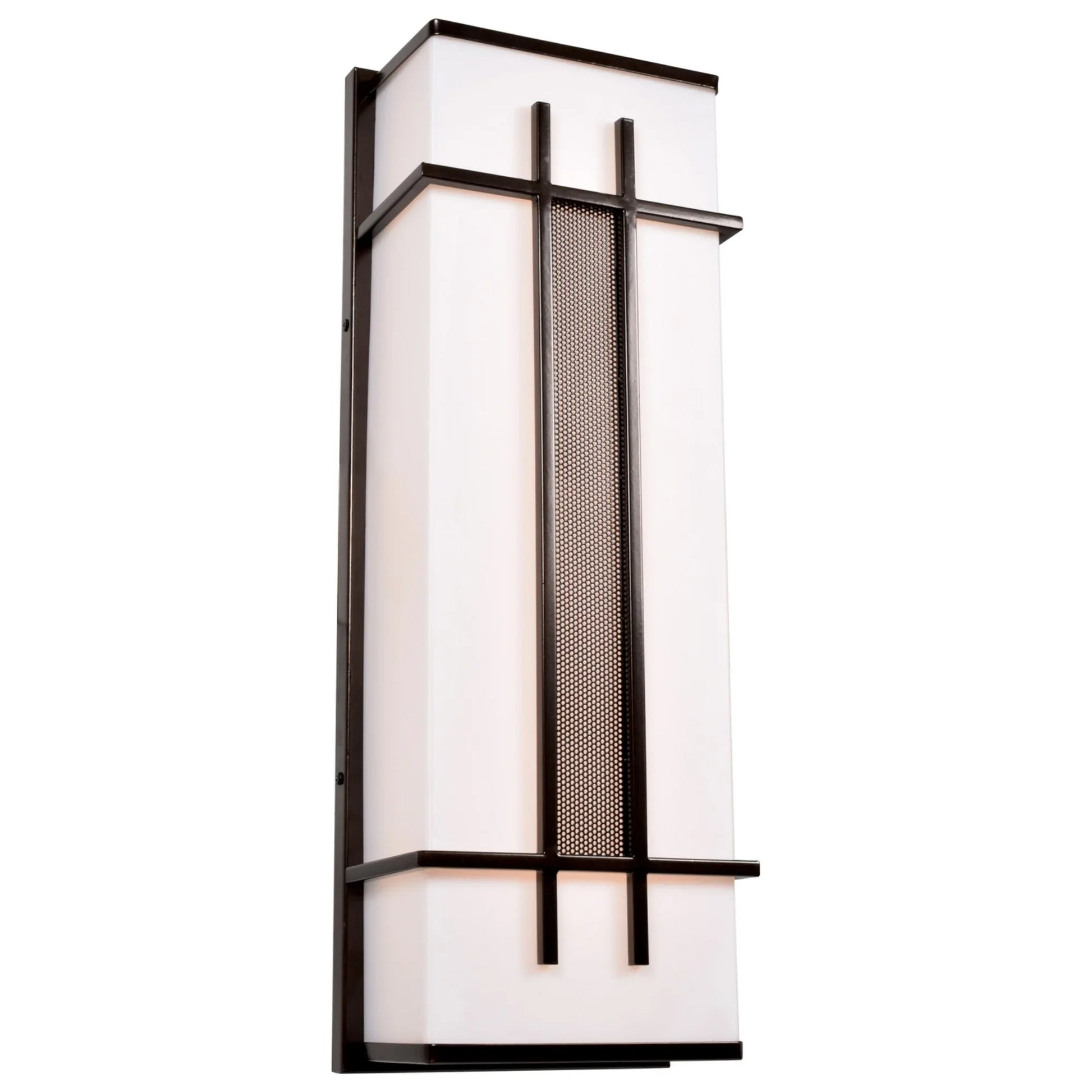 Tuxedo 26" LED Outdoor Wall Sconce, Bronze Finish - Bees Lighting