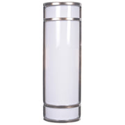 Cove Dual Voltage 18" LED Outdoor Wall Sconce, Satin Finish - Bees Lighting