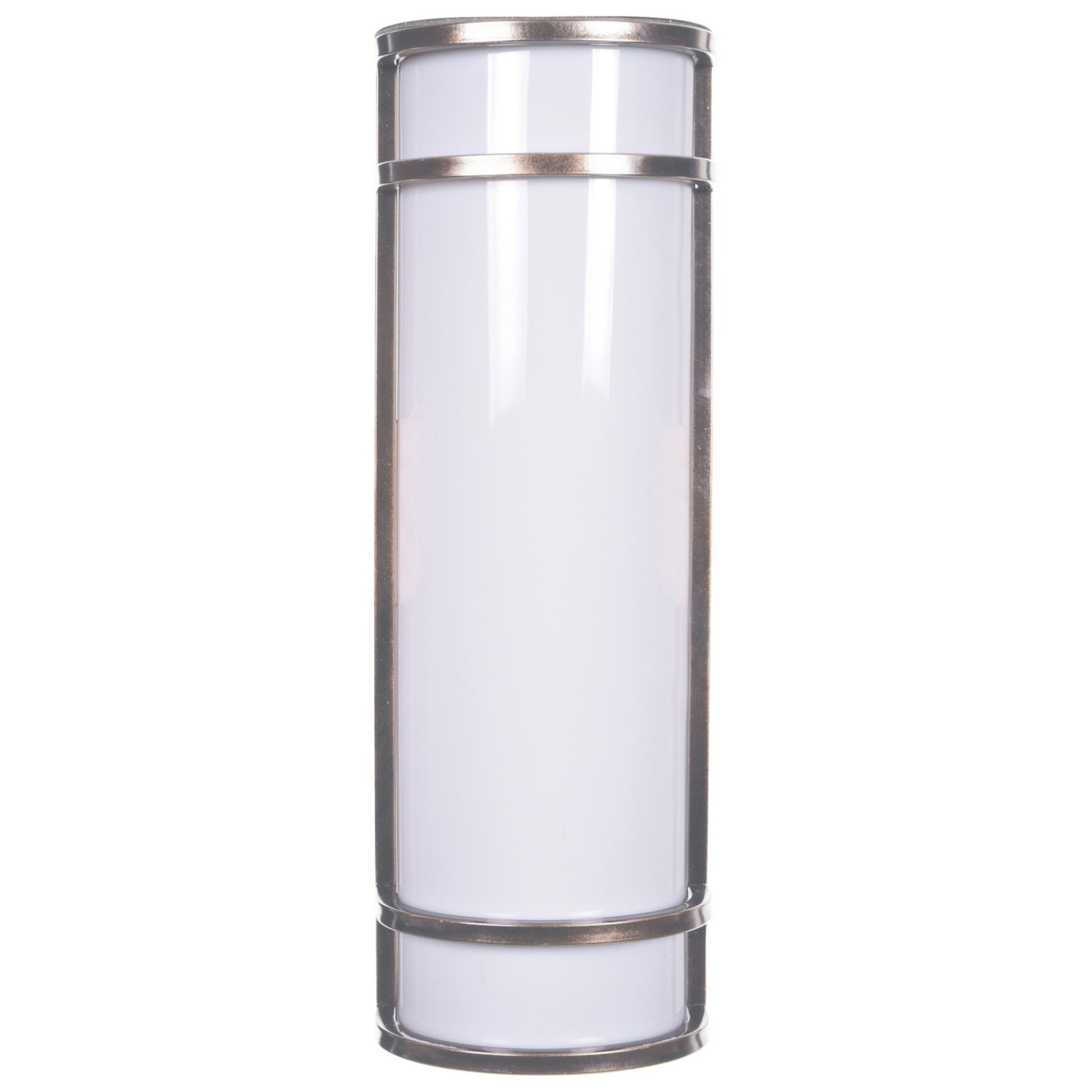 Cove Dual Voltage 18" LED Outdoor Wall Sconce, Satin Finish - Bees Lighting