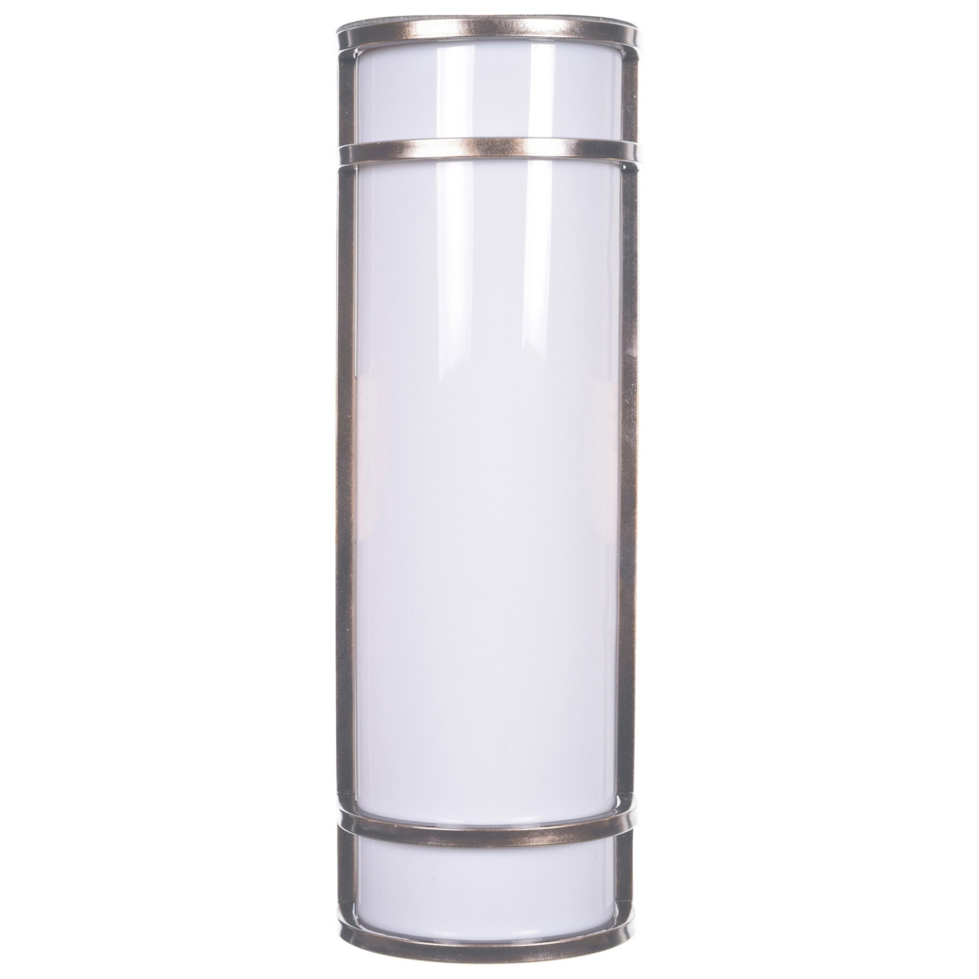 Cove Dual Voltage 18" LED Outdoor Wall Sconce, Satin Finish - Bees Lighting