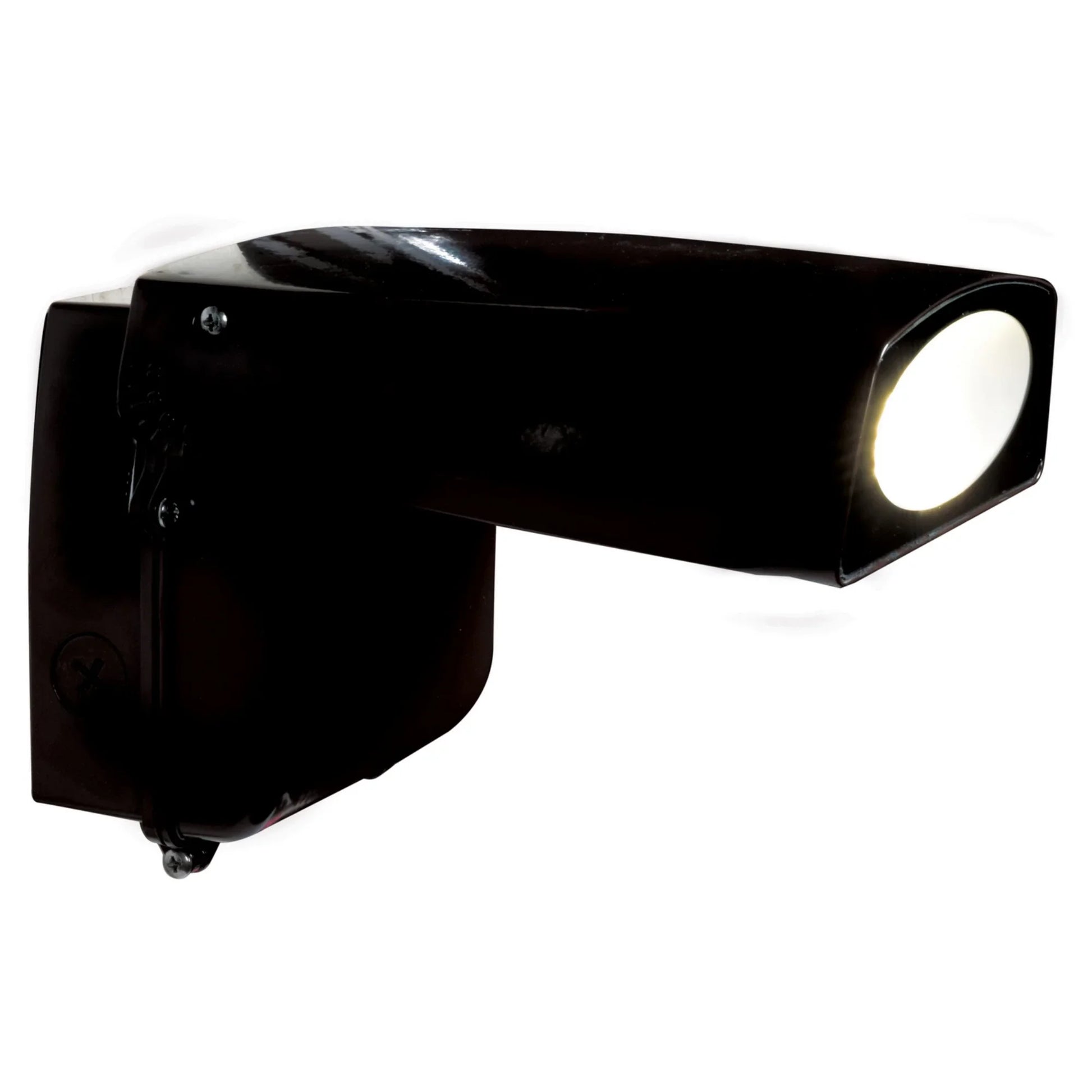 Adapt 7" Outdoor Adjustable LED Wall Mount, Black Finish - Bees Lighting