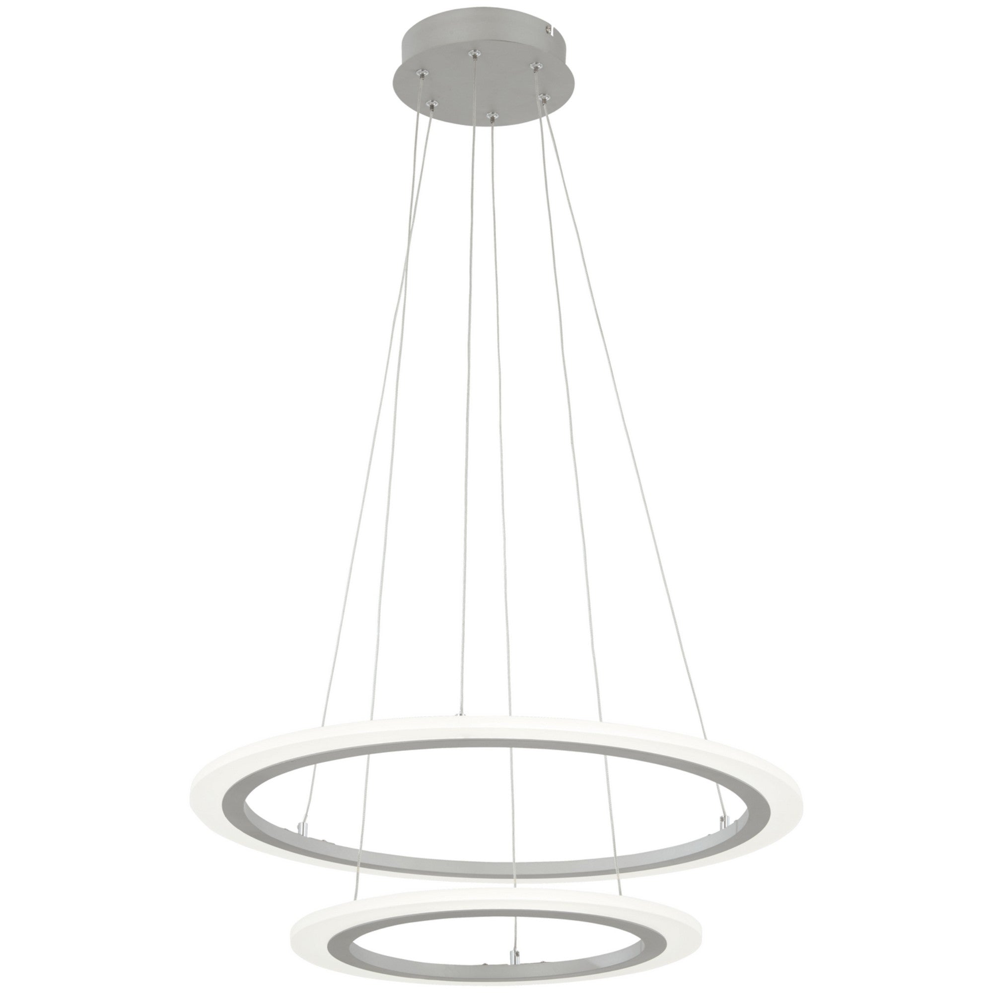 Discovery LED Pendant Light Silver finish - Bees Lighting