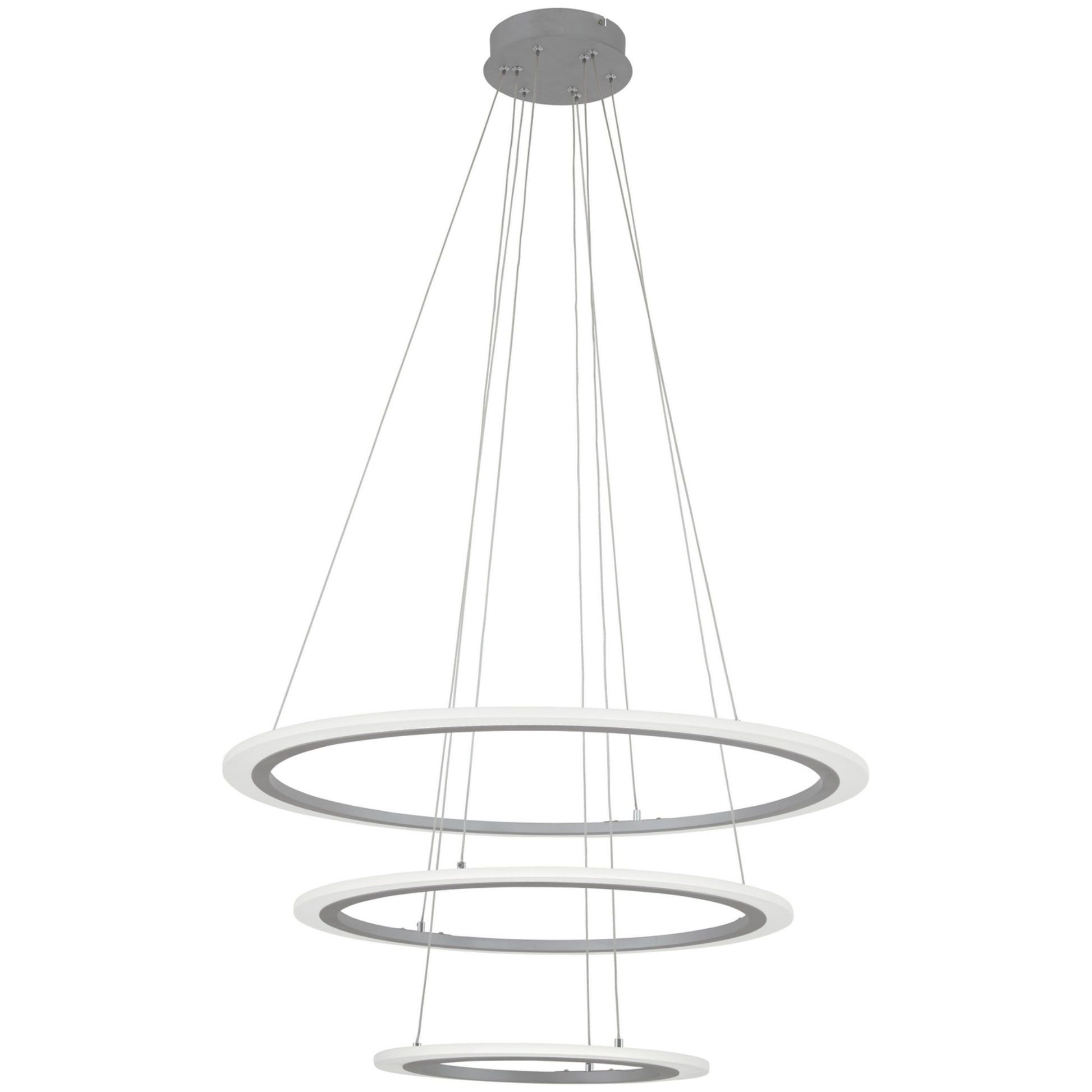 Discovery LED Pendant Light Silver finish - Bees Lighting