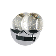 Orb II 6" LED Wall Sconce, Polished Chrome Finish - Bees Lighting