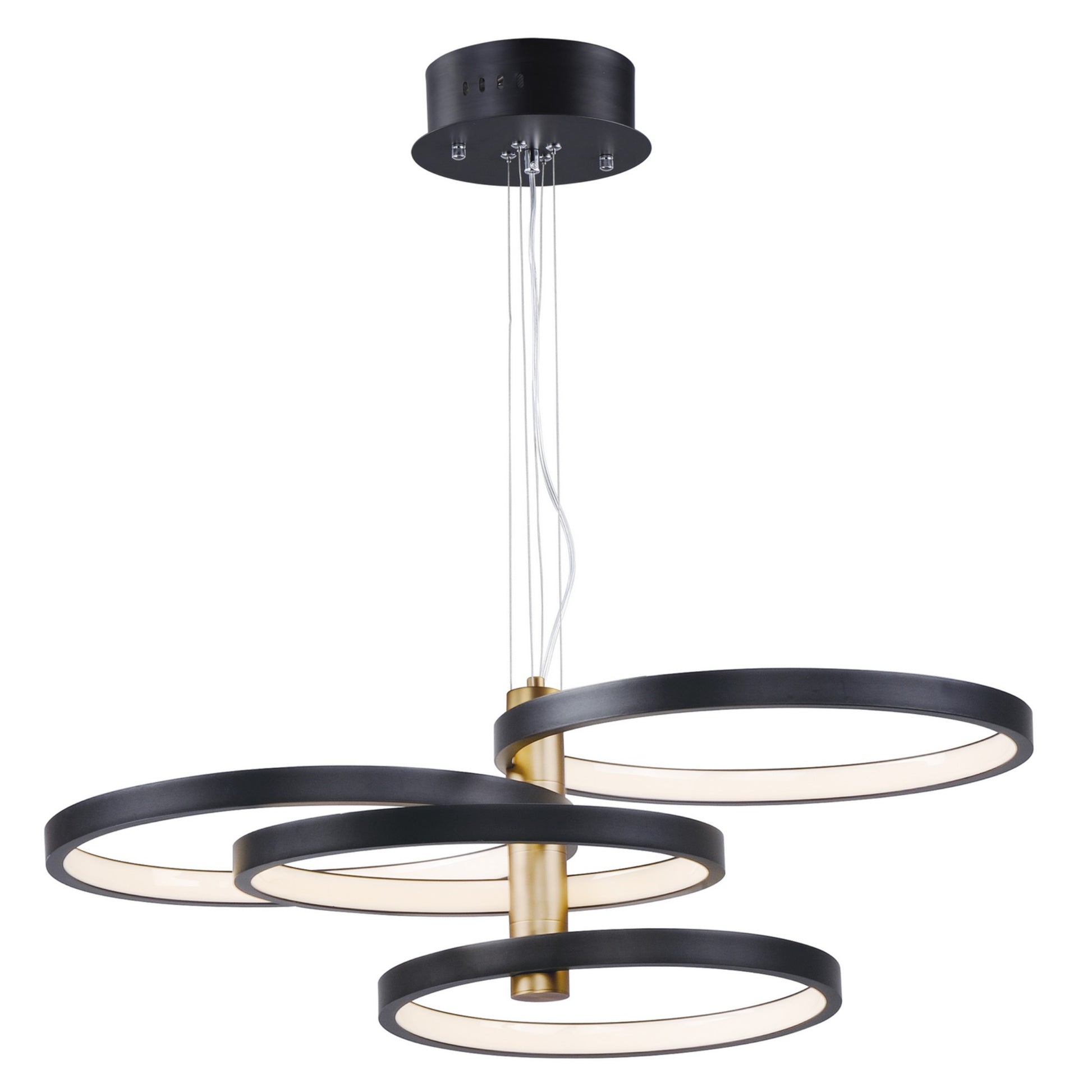 Hoopla 4-Light LED Pendant - Bees Lighting