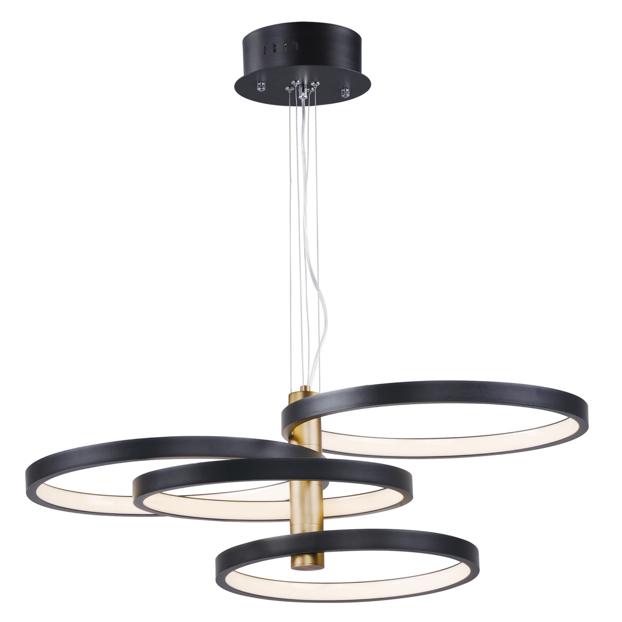 Hoopla 4-Light LED Pendant - Bees Lighting