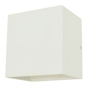 Zoe 5" LED Wall Sconce, White Finish, 120-277V - Bees Lighting