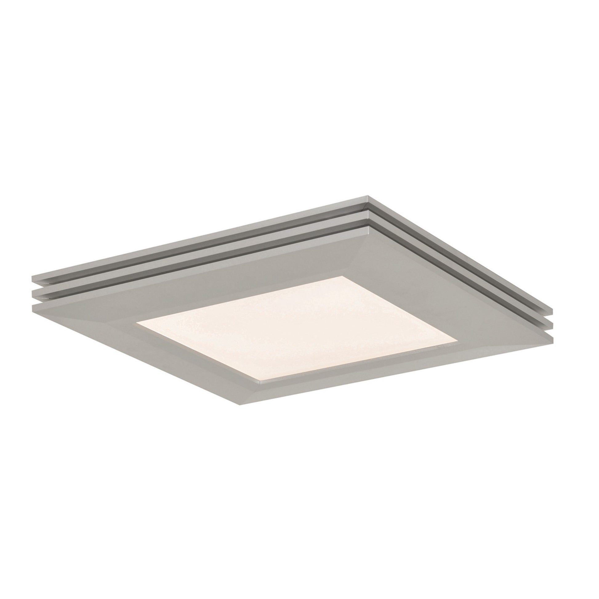 Sloane 15" LED Flush Mount, Satin Nickel Finish - Bees Lighting
