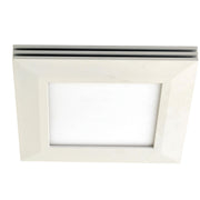 Sloane 15" LED Flush Mount, White Finish - Bees Lighting