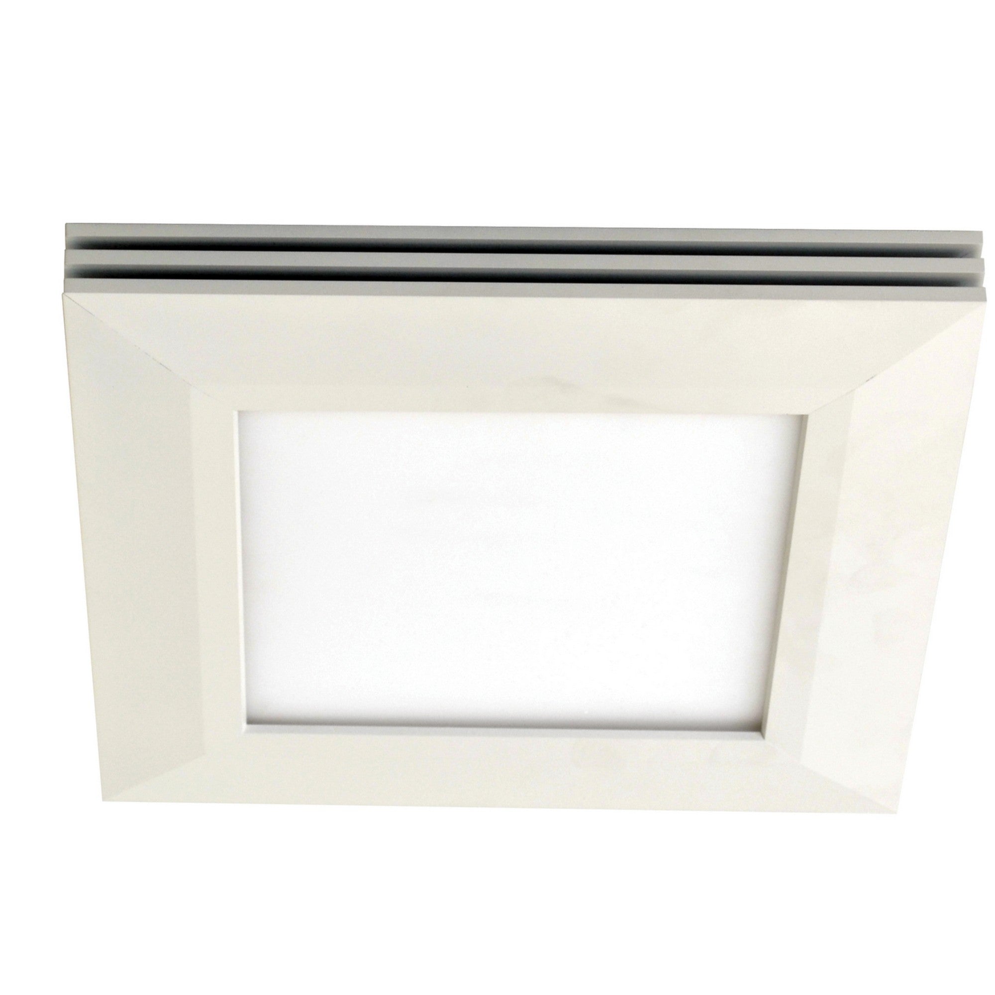 Sloane 15" LED Flush Mount, White Finish - Bees Lighting