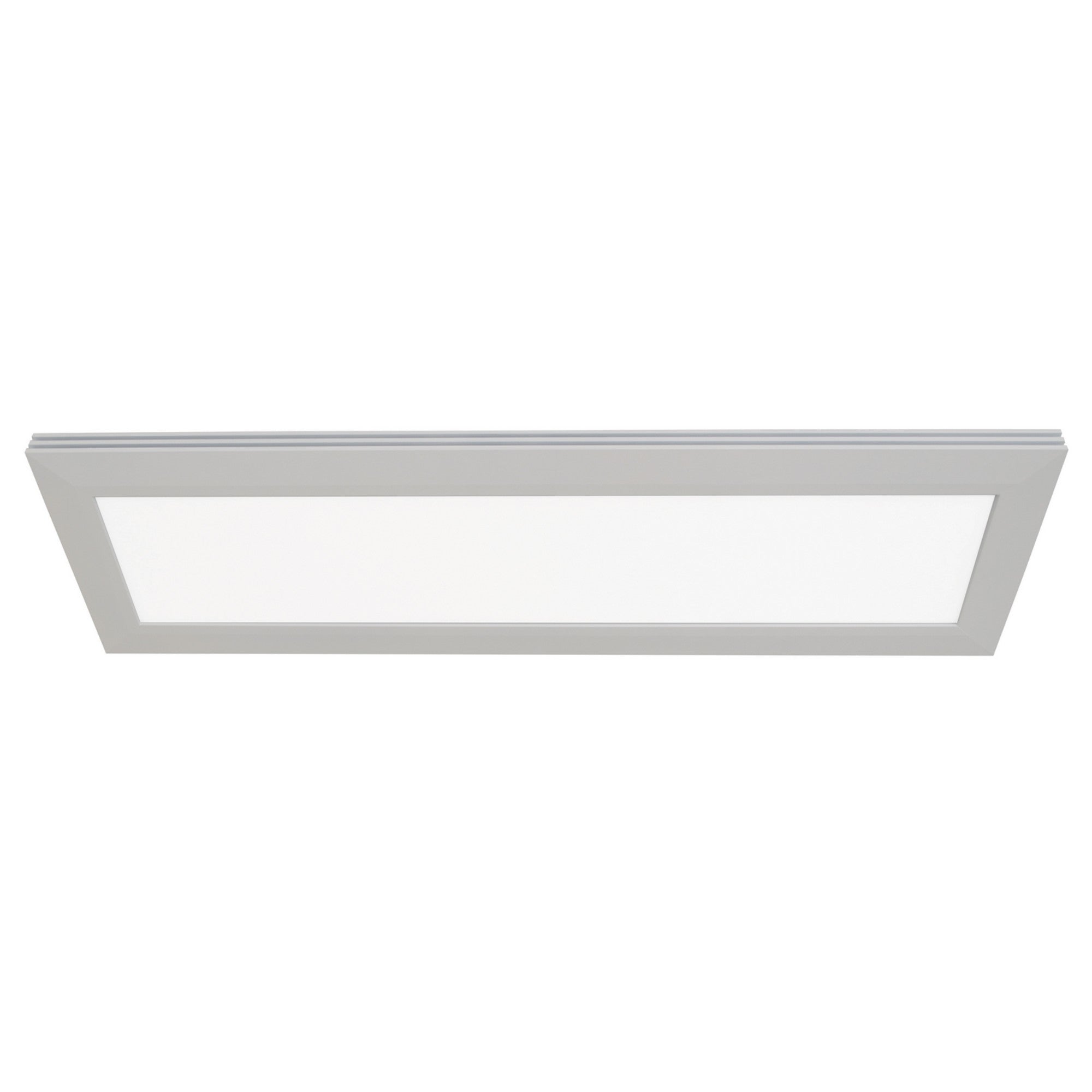Sloane 50" LED Linear Flush Mount, Satin Nickel Finish - Bees Lighting