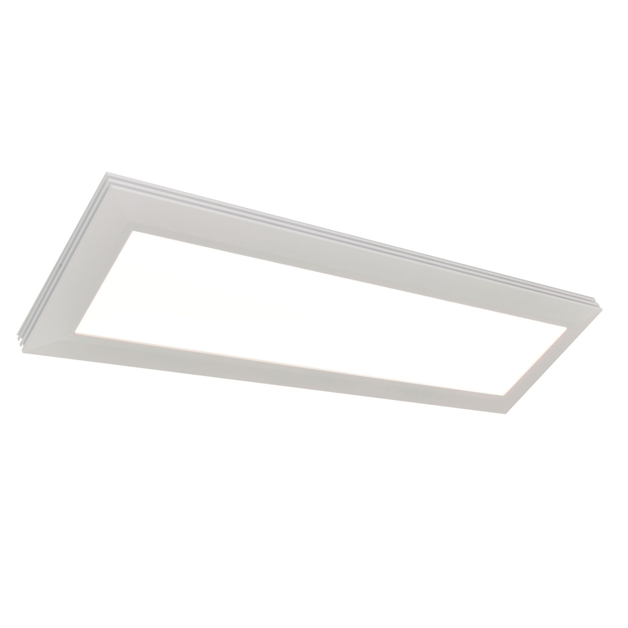 Sloane 50" LED Linear Flush Mount, White Finish - Bees Lighting