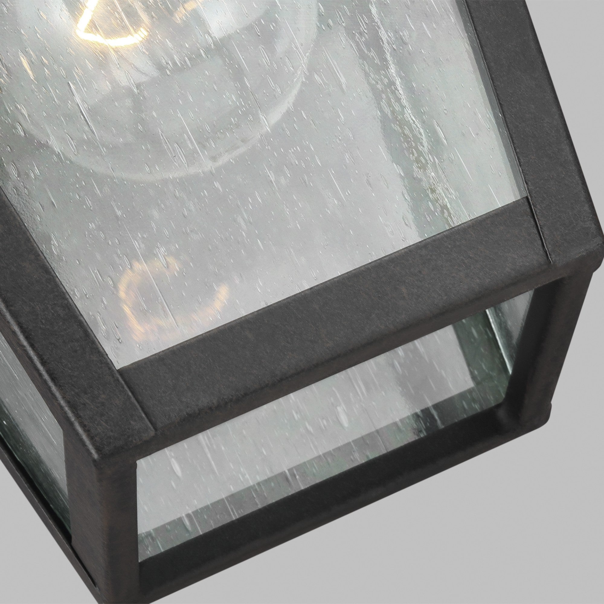 Galena 11" Extra Small Wall Lantern, Sable Finish - Bees Lighting
