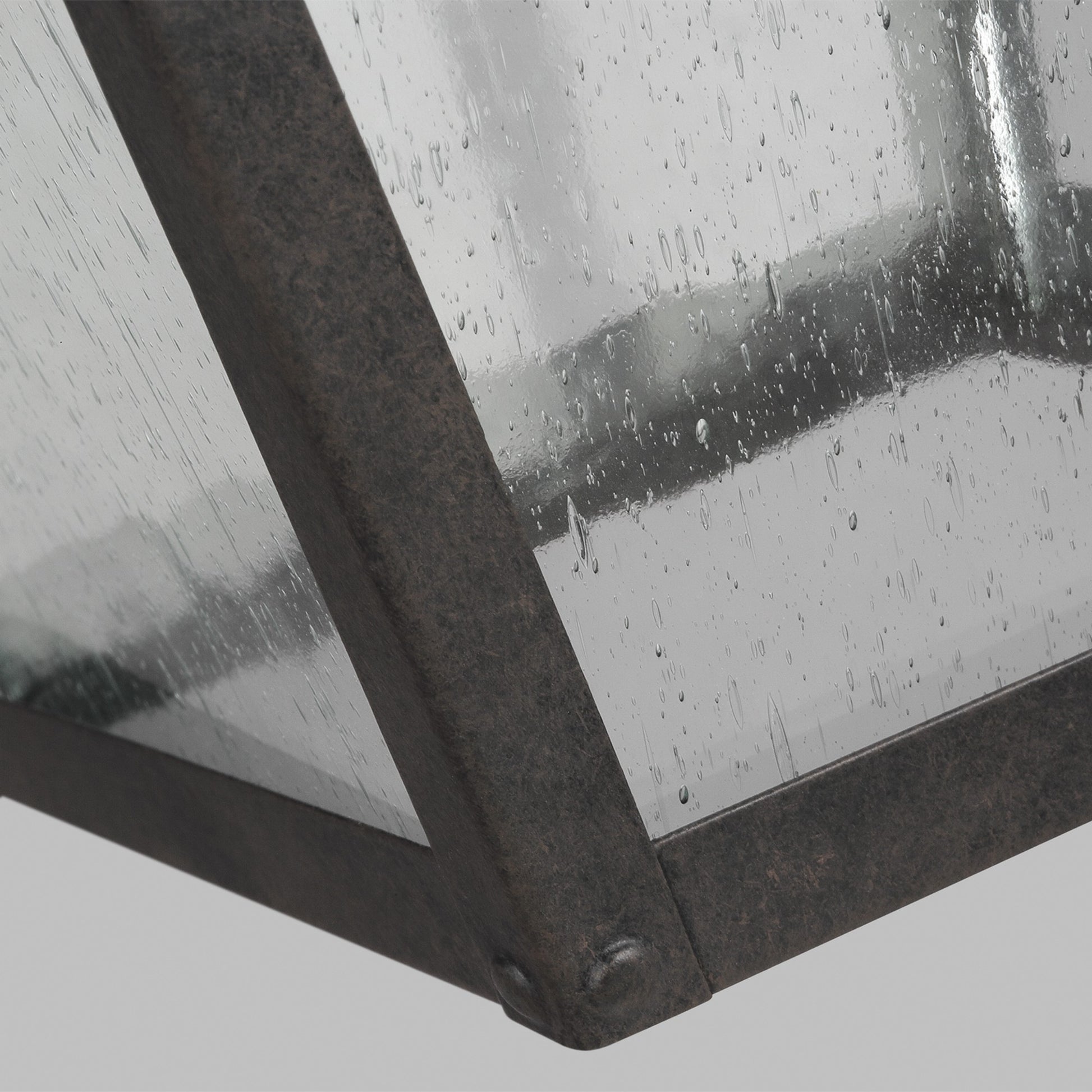 Galena 16" Small Wall Lantern, Sable Finish - Bees Lighting