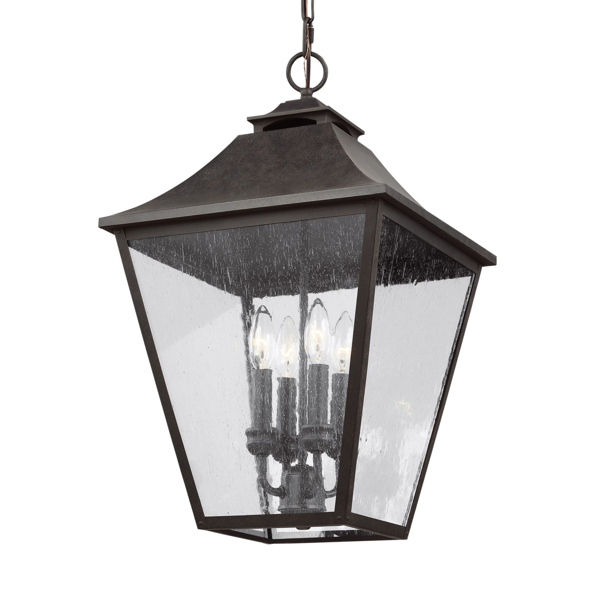 Galena 13" 4-Light Small Pendant, Sable Finish