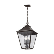 Galena 13" 4-Light Small Pendant, Sable Finish - Bees Lighting