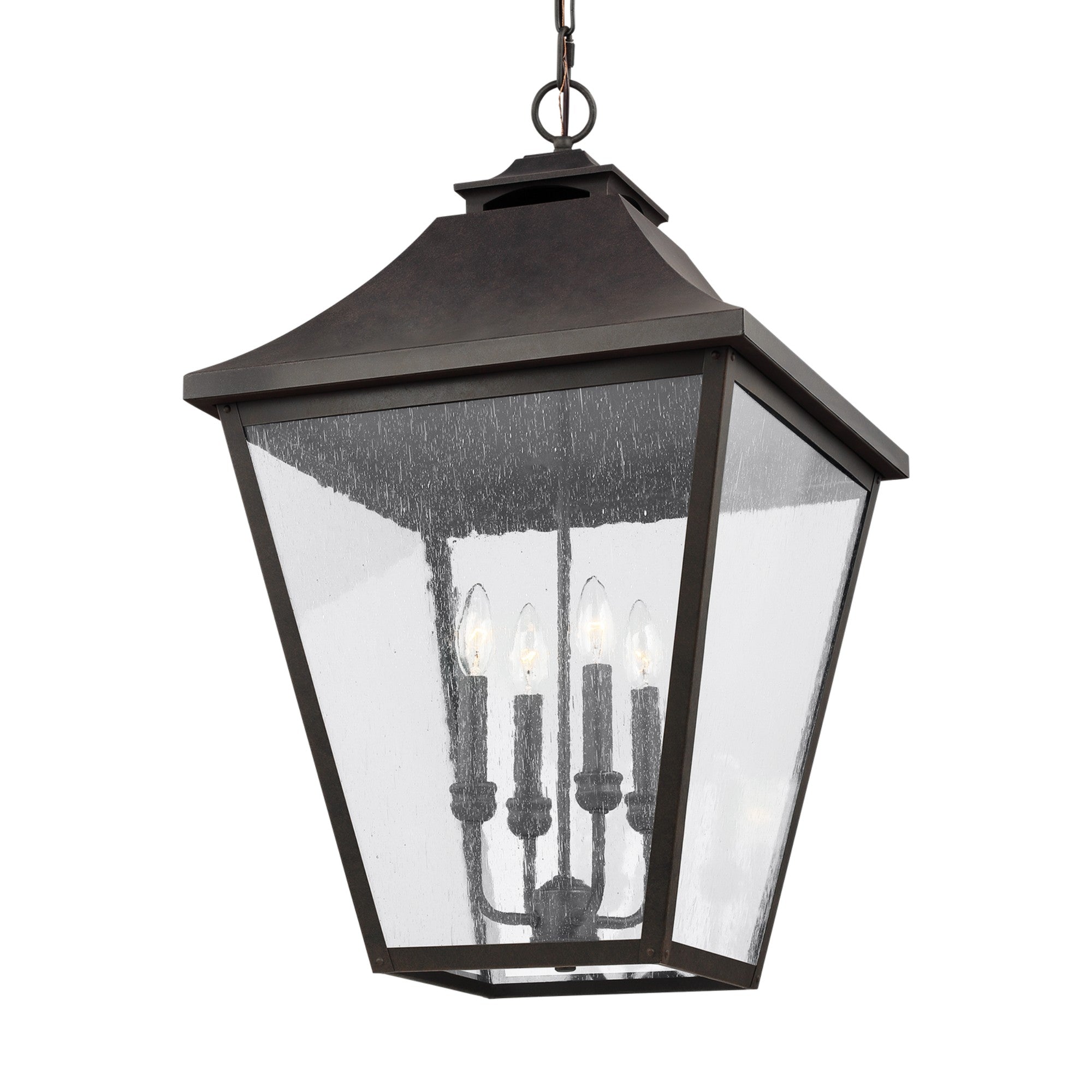 Galena 18" 4-Light Large Pendant, Sable Finish - Bees Lighting