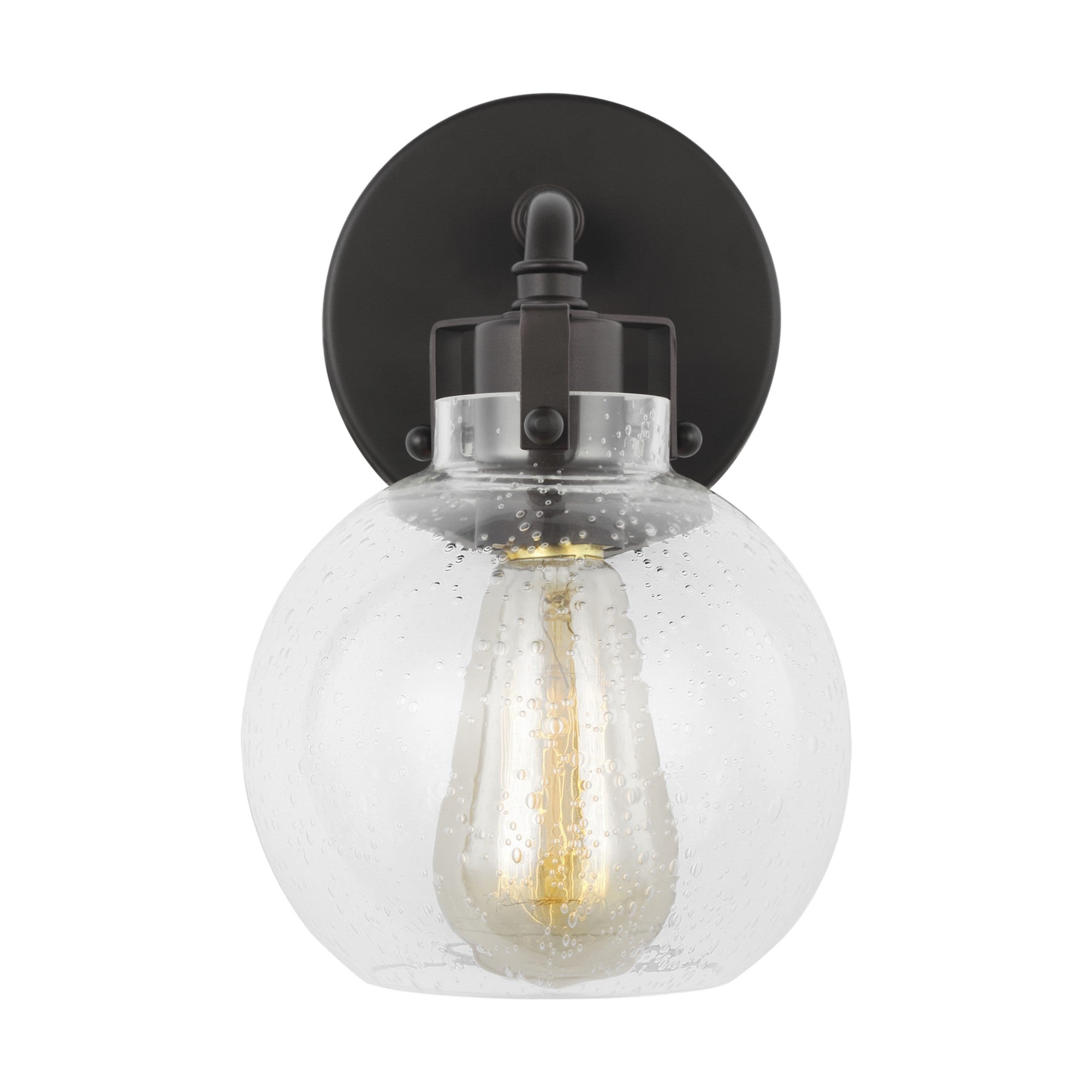 Clara 10" Bath Wall Sconce, Oil Rubbed Bronze Finish - Bees Lighting