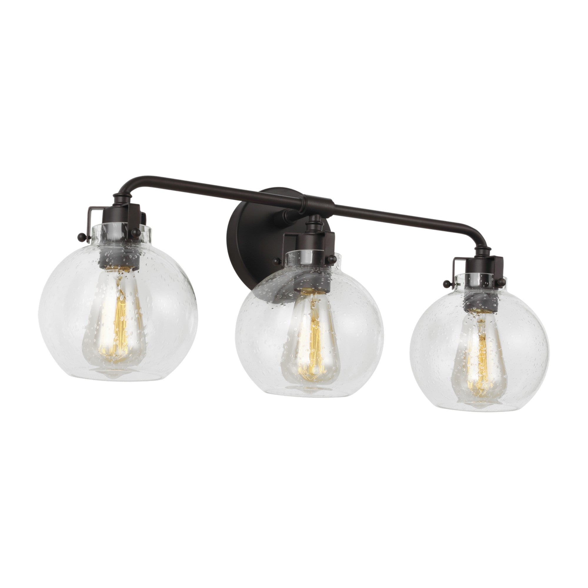 Clara 24" 3-Light Bathroom Vanity, Oil Rubbed Bronze Finish - Bees Lighting