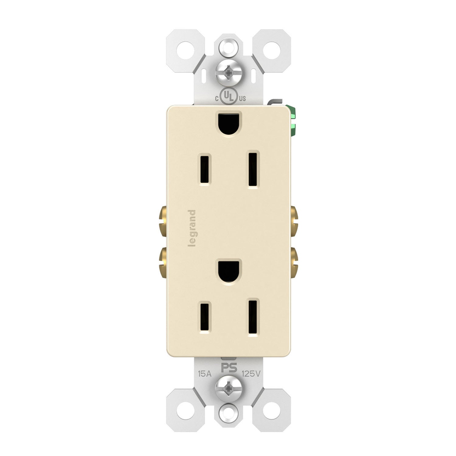radiant 15A Duplex Outlet - Bees Lighting