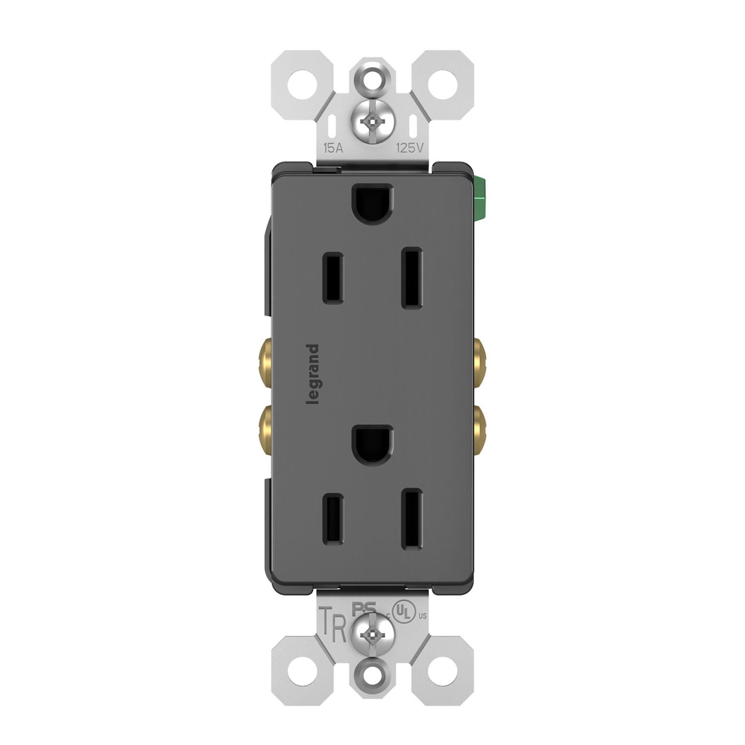 radiant 15A Tamper-Resistant Outlet - Bees Lighting