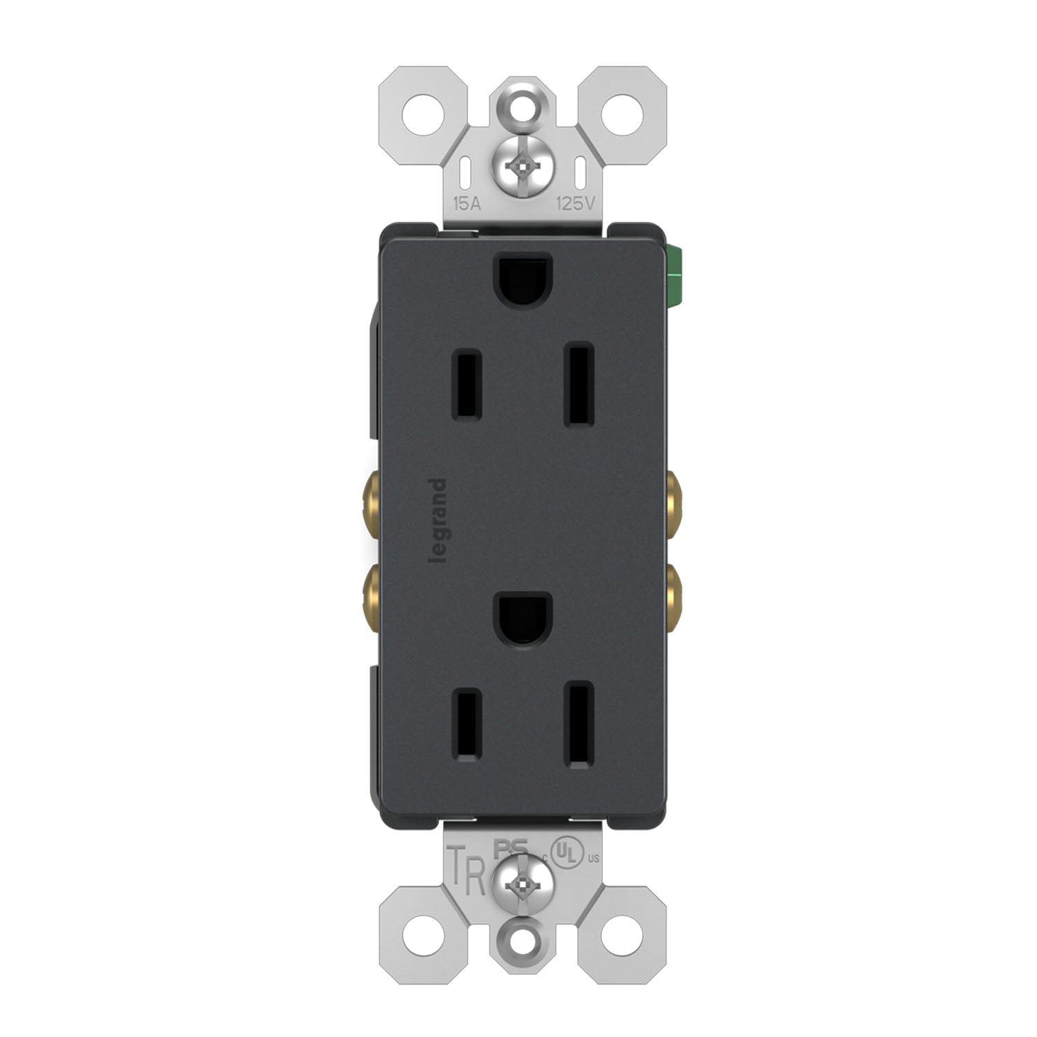 radiant 15A Tamper-Resistant Outlet - Bees Lighting