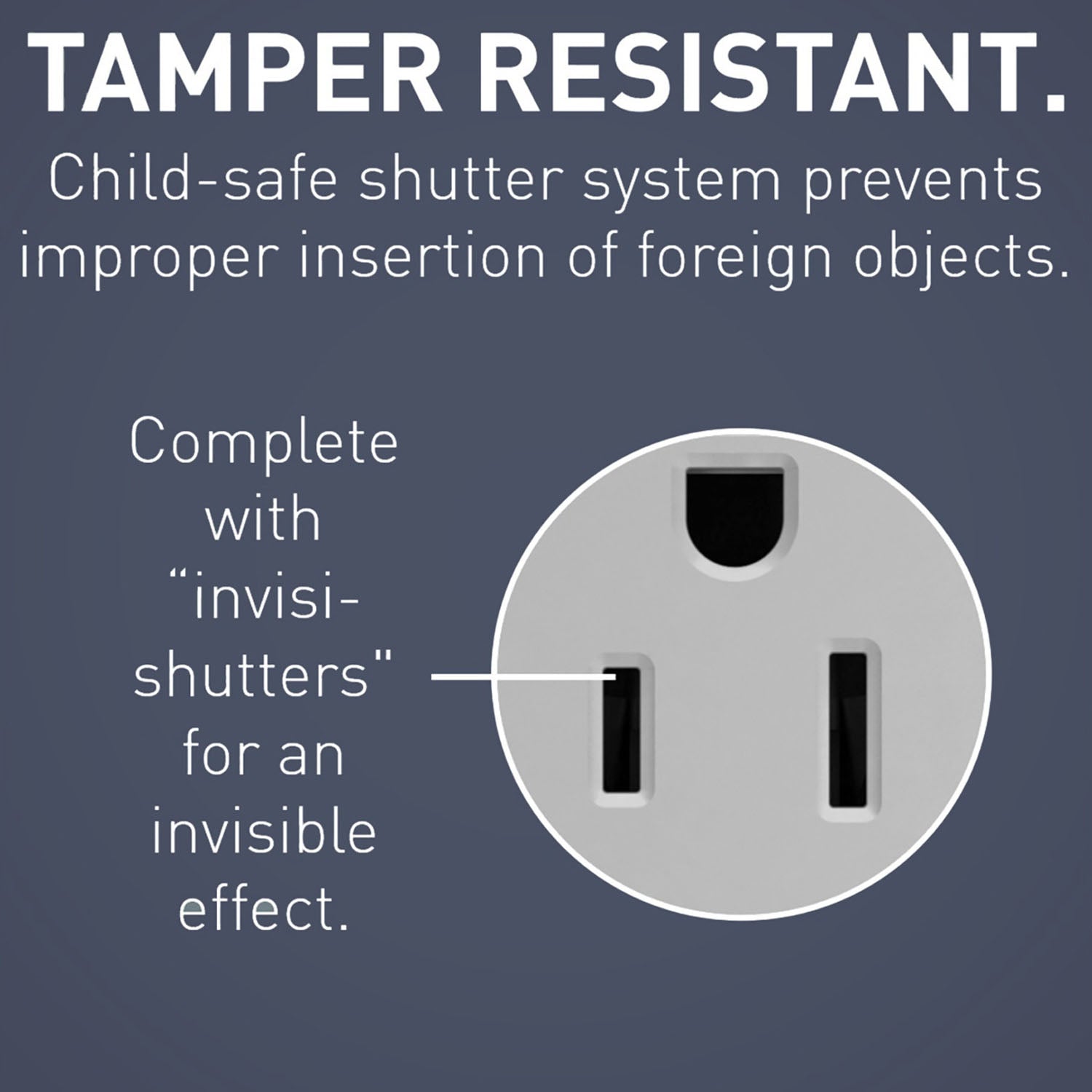 radiant 15A Tamper-Resistant Outlet, Gray - Bees Lighting