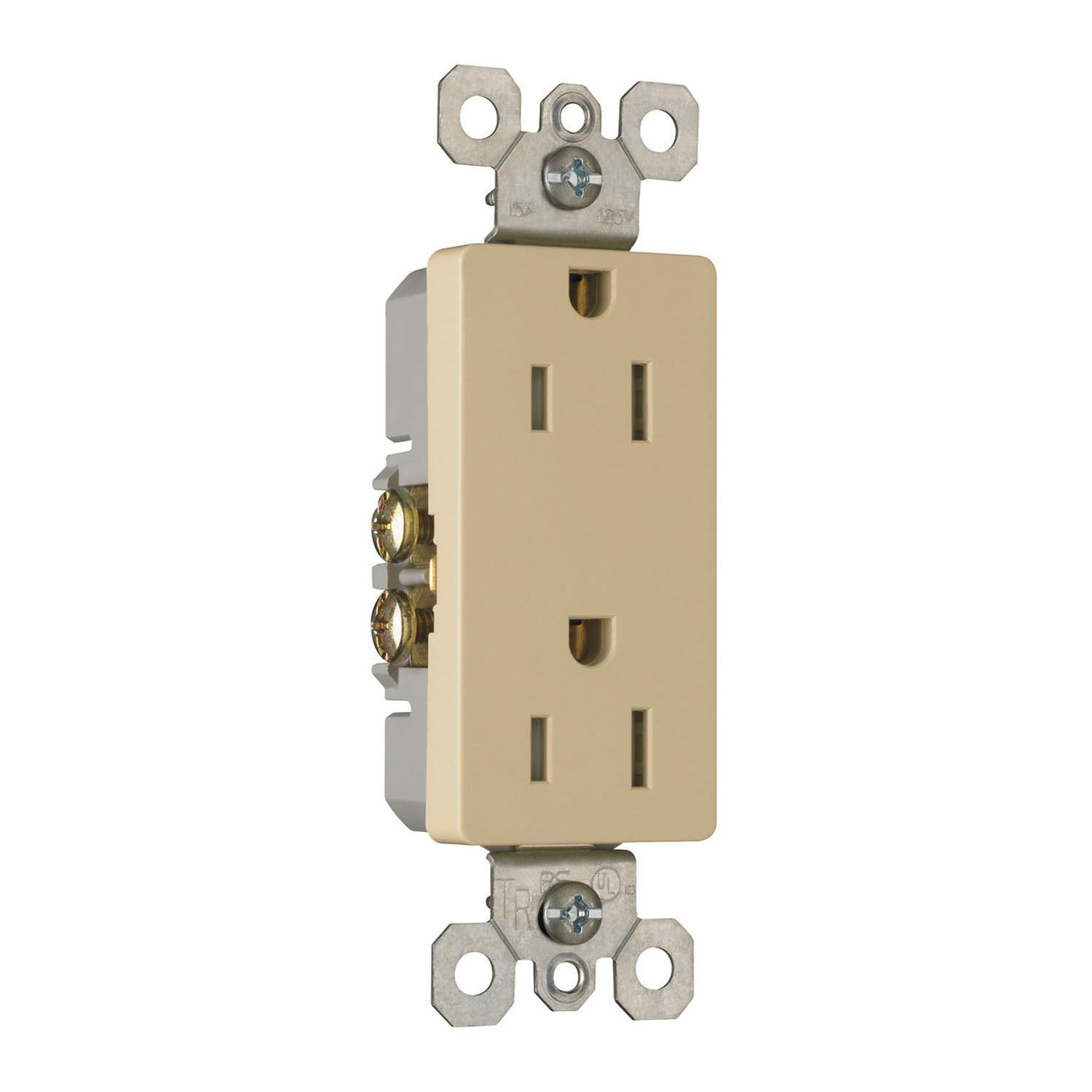 radiant 15A Tamper-Resistant Outlet, Ivory - Bees Lighting