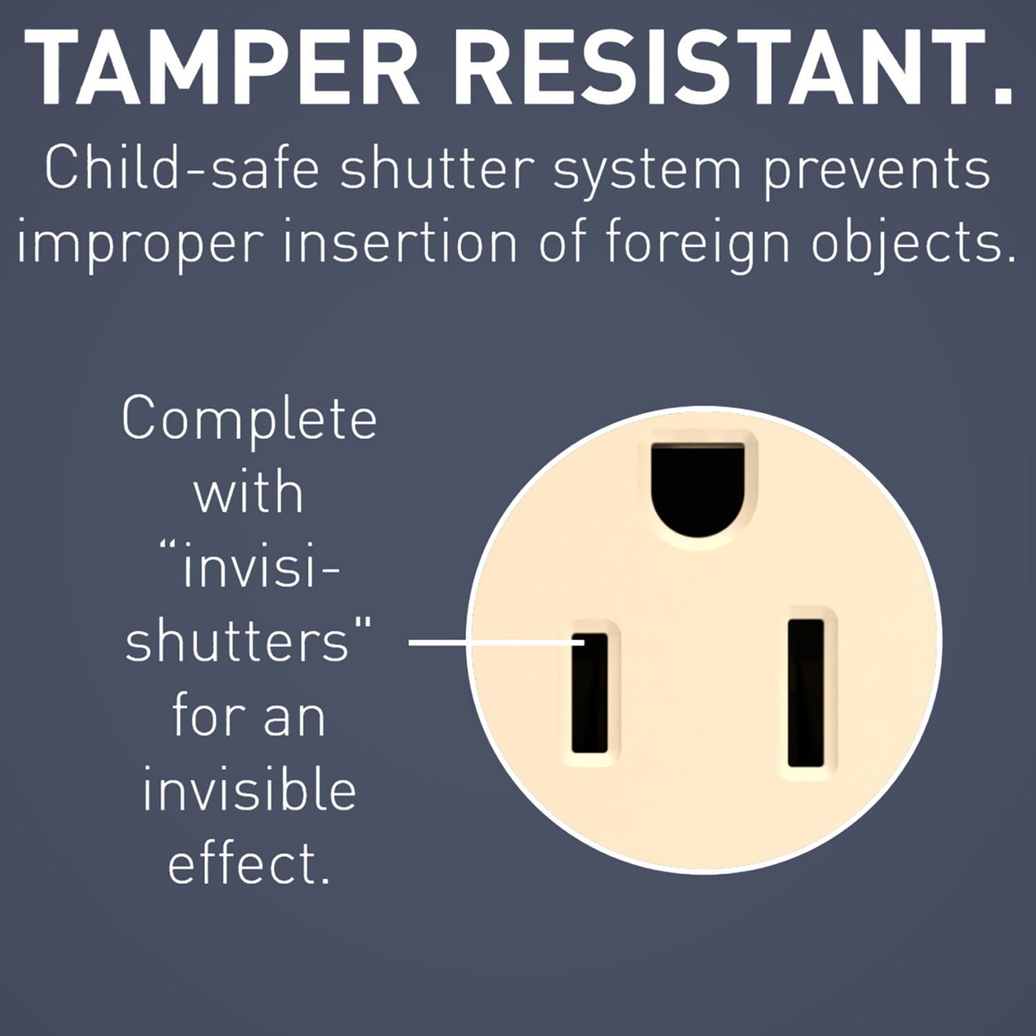 radiant 15A Tamper-Resistant Outlet, Ivory - Bees Lighting