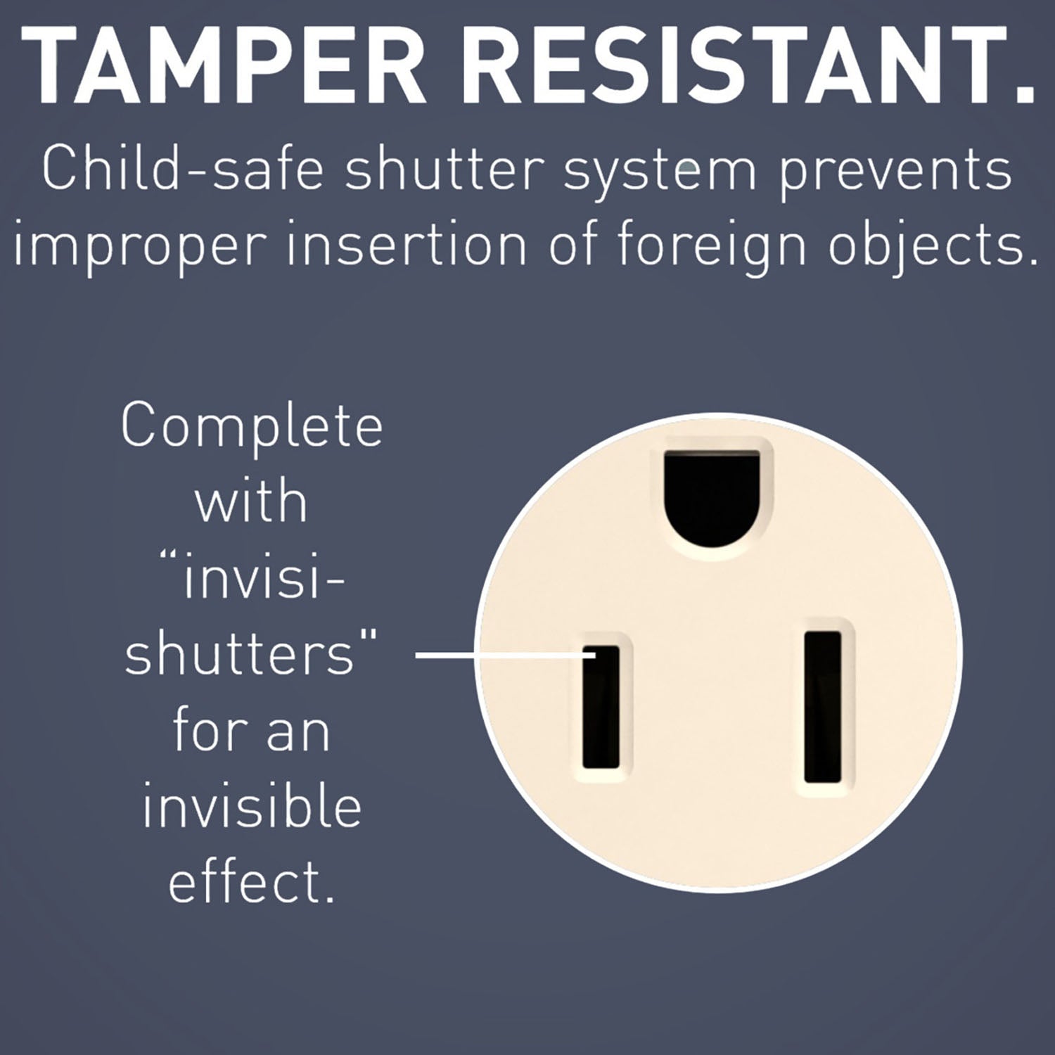 radiant 15A Tamper-Resistant Outlet, Light Almond - Bees Lighting