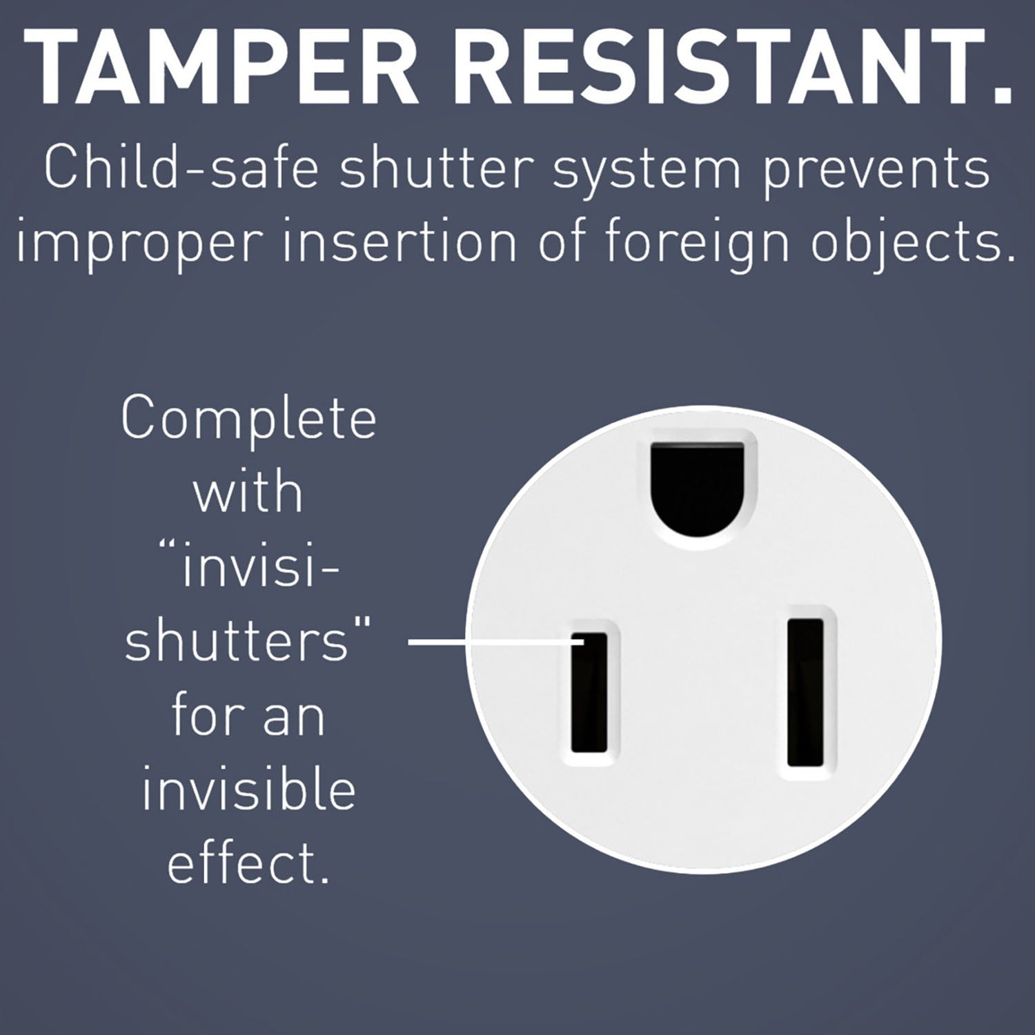 radiant 15A Tamper-Resistant Outlet, White - Bees Lighting