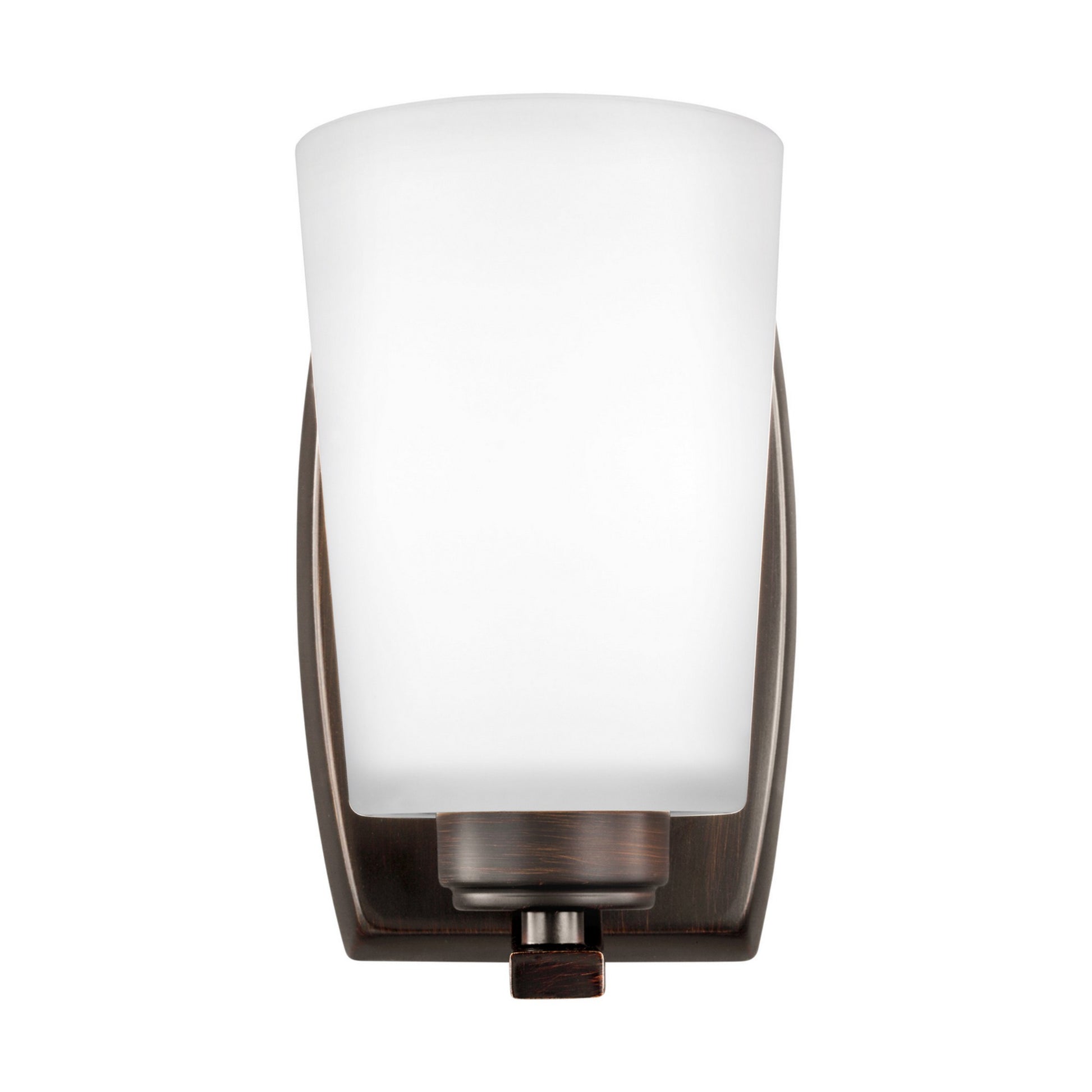 Franport 8" Bath Sconce, Bronze Finish - Bees Lighting